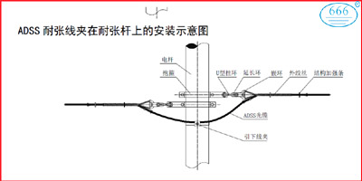 耐張桿安裝圖