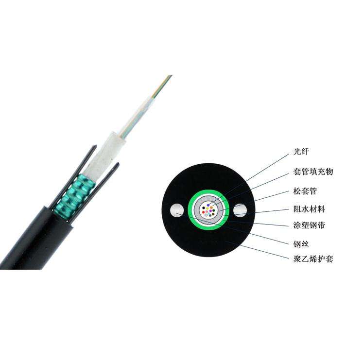 通信用室外光纜 12芯GYXTW光纜